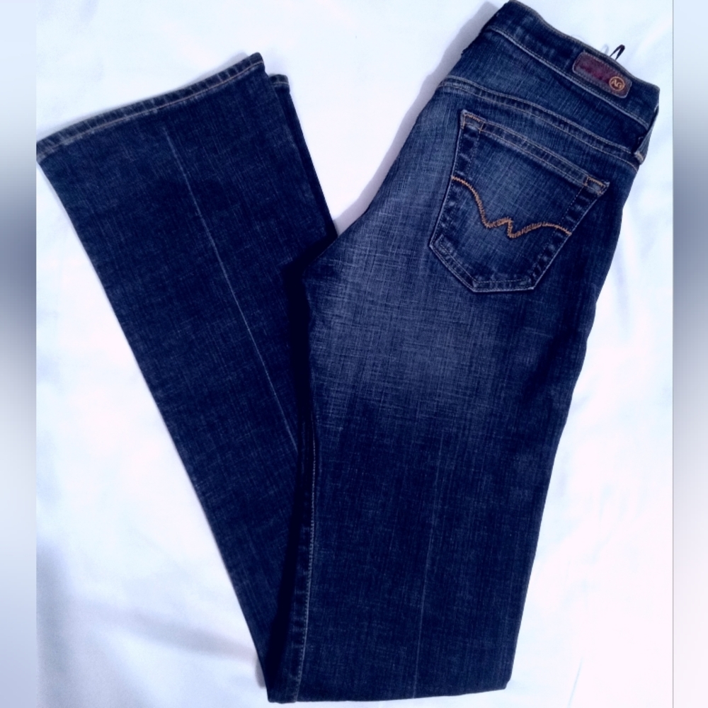 NEW❤️‍🔥VINTAGE Y2K "AG - ADRIANO GOLDSMIED" DESIGNER WOMEN’S JEANS SIZE 26👖